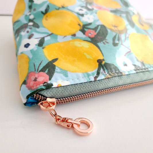 Lemons Make Up Bag - waterproof