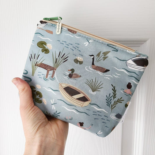 Wild Swim Make Up Bag - with waterproof lining