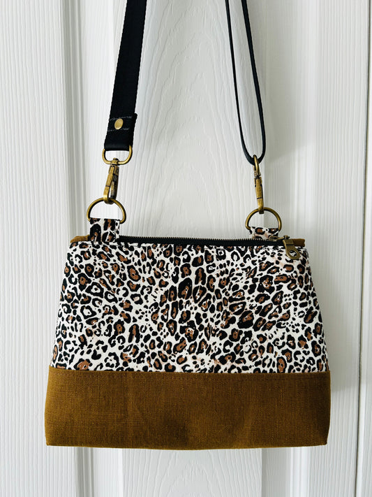 Leopard Spot Small Crossbody Bag