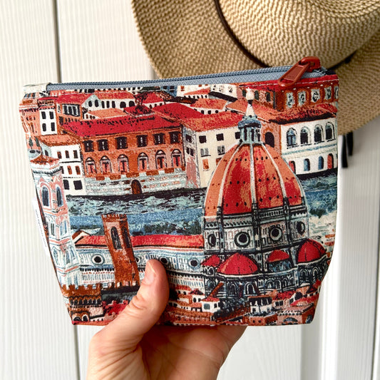 Florence Make Up Bag - with waterproof lining