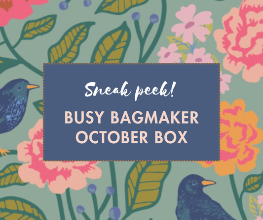 The Busy Bagmaker Subscription Box