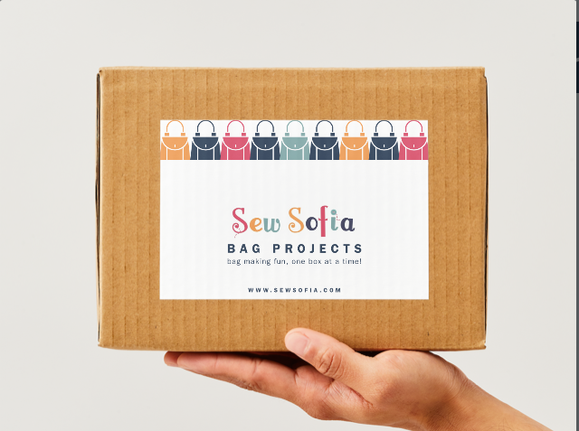 Sew your own Florence Double Zip Pouch (in 2 sizes)