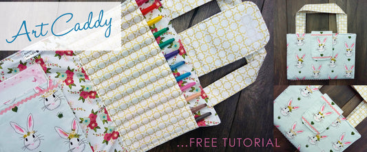 Free Tutorial : Wonderland Art Caddy
