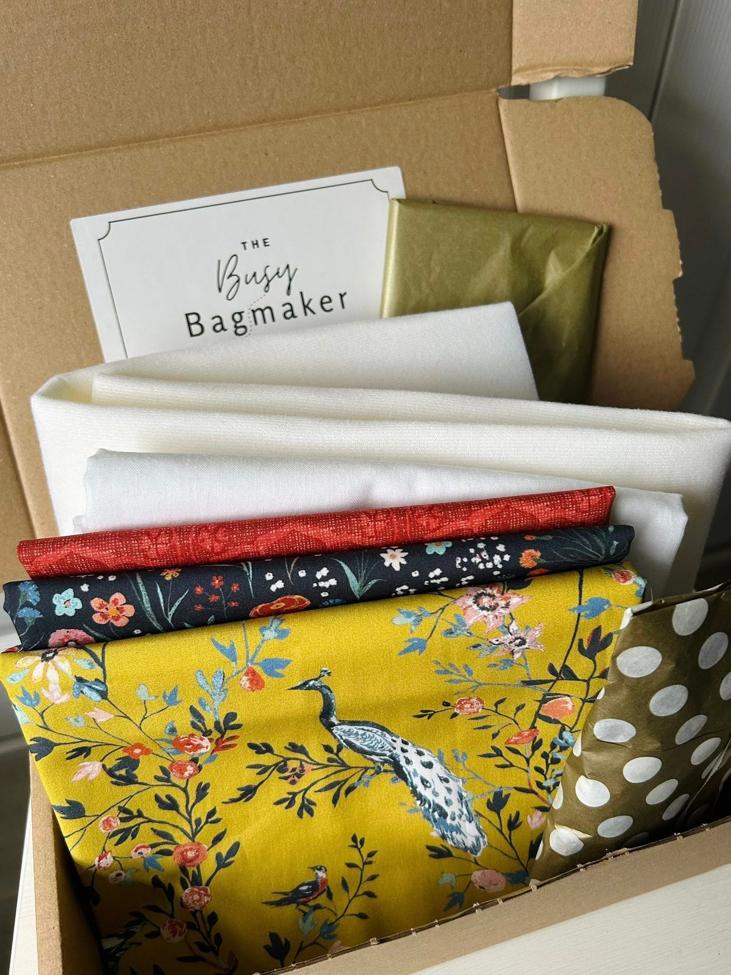 October Box - Sew your own Saddle Bag