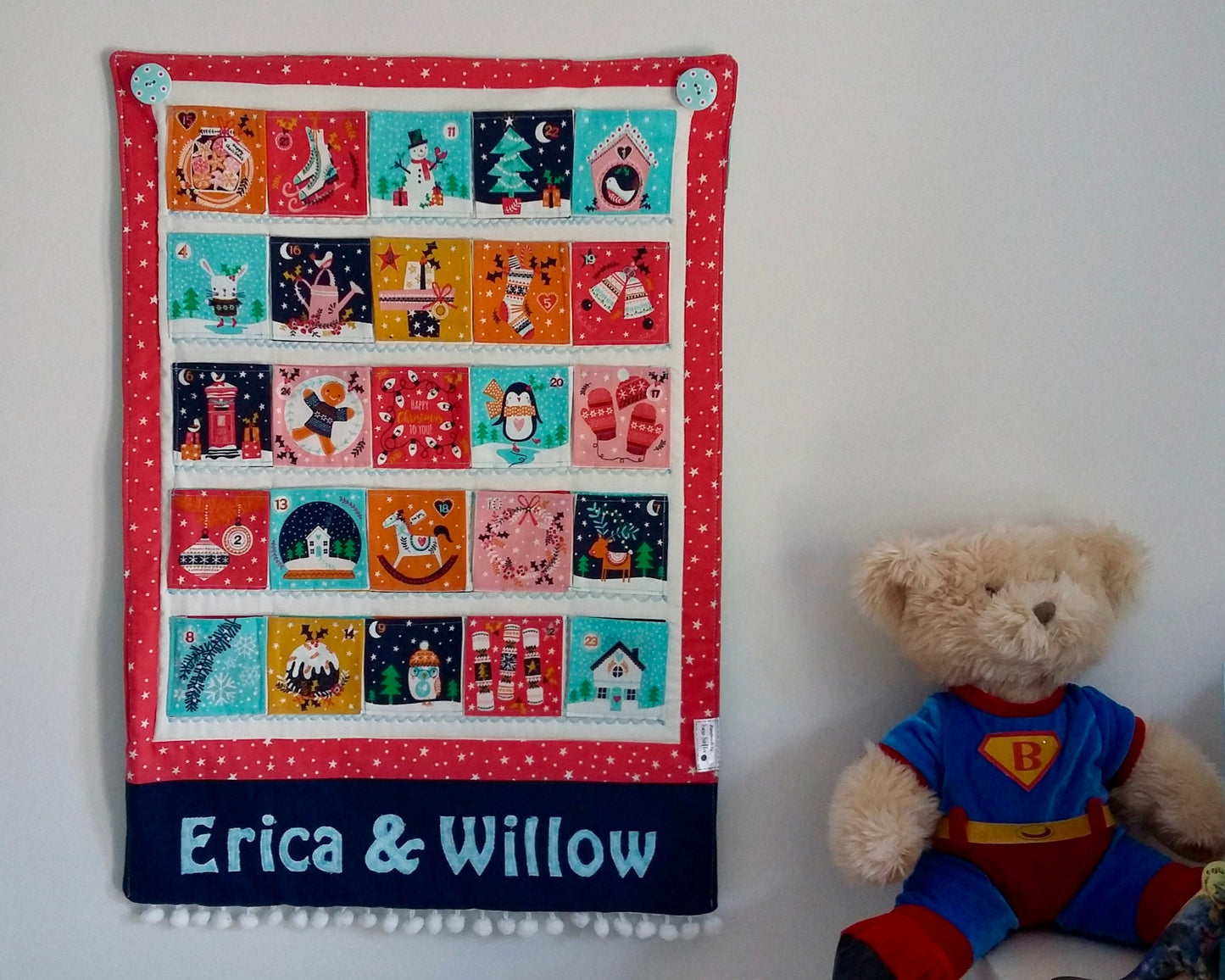 Add-on kit to personalise your advent calendar