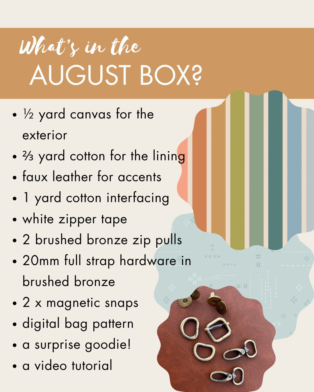 The Busy Bagmaker Subscription Box