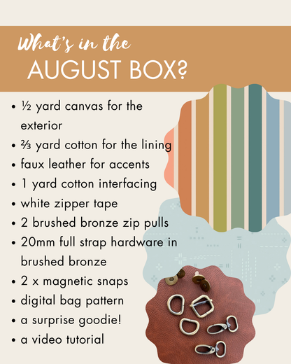 The Busy Bagmaker Subscription Box