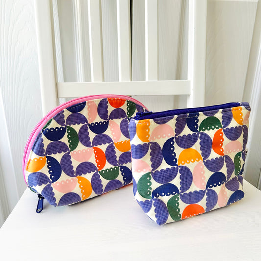 Purple Tulips Toiletry Bag Gift Bundle