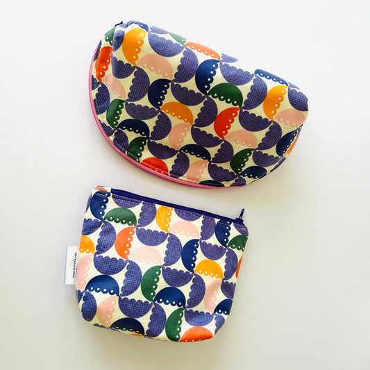 Purple Tulips Toiletry Bag Gift Bundle