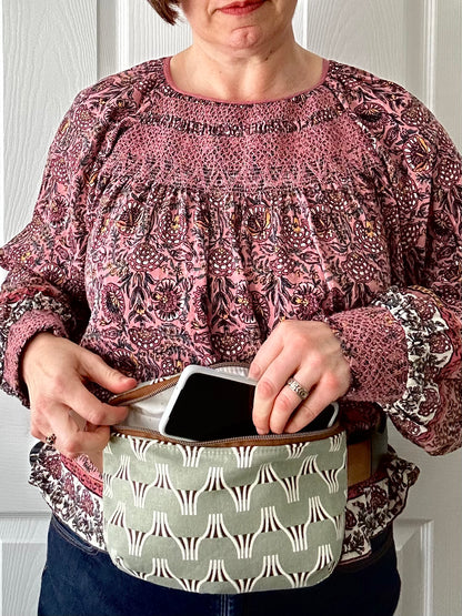Handmade Crossbody Sling & Waist Bag - Fishtails