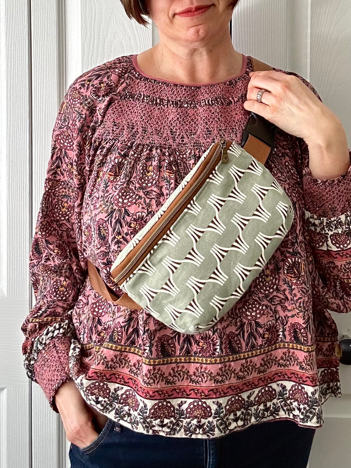 Handmade Crossbody Sling & Waist Bag - Fishtails