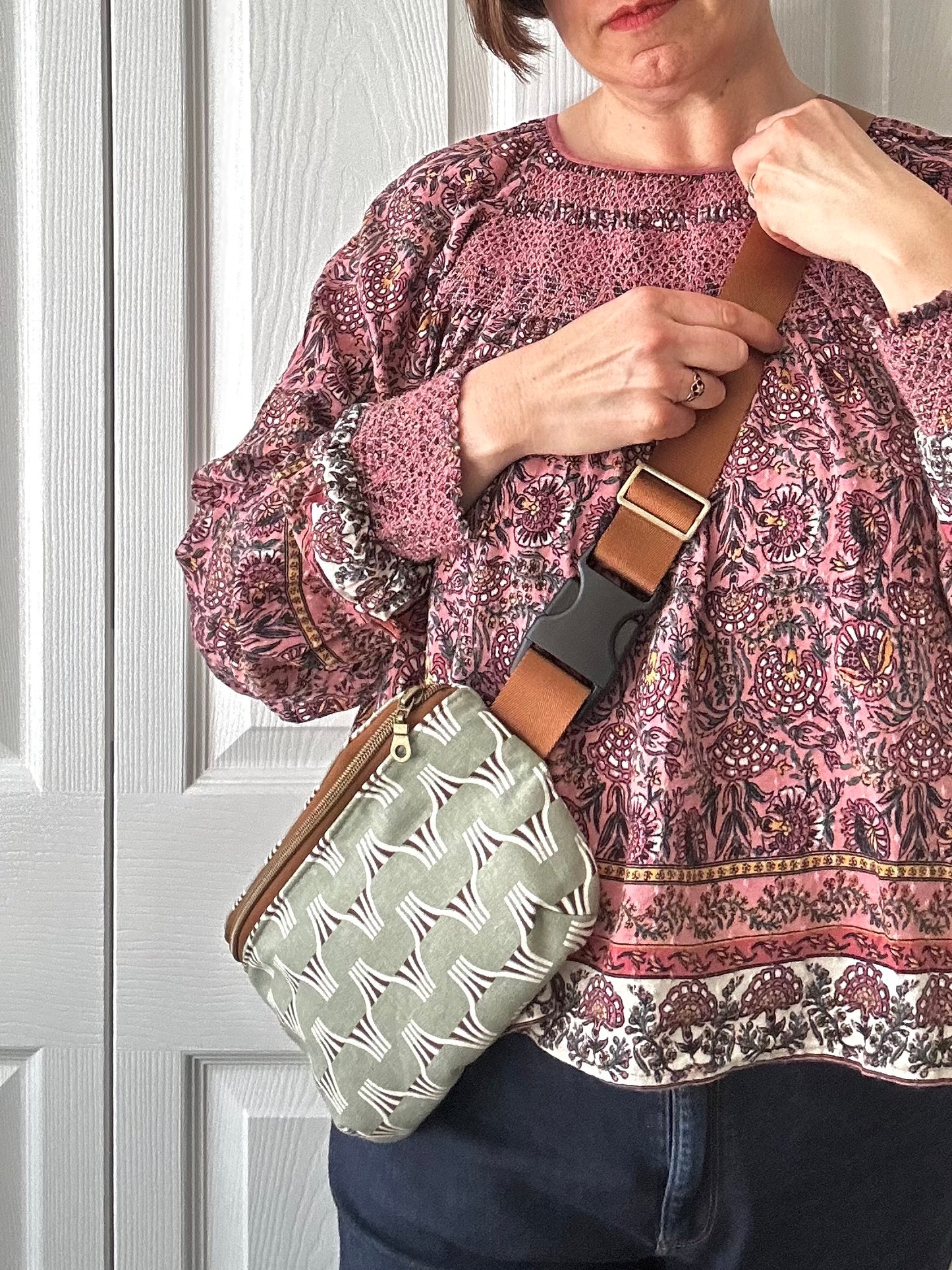 Handmade Crossbody Sling & Waist Bag - Fishtails