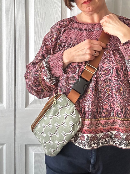 Handmade Crossbody Sling & Waist Bag - Fishtails
