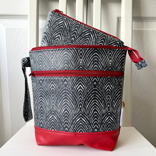 Blue Hills Waterproof Toiletry Bag Gift Bundle