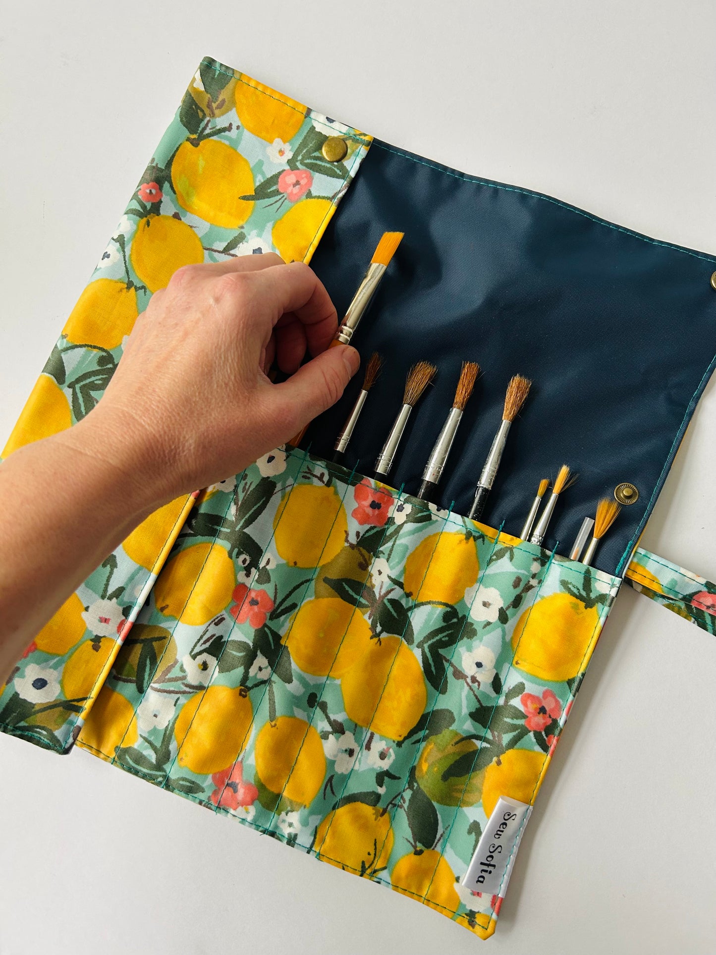 Artist Brush Roll PDF digital sewing pattern