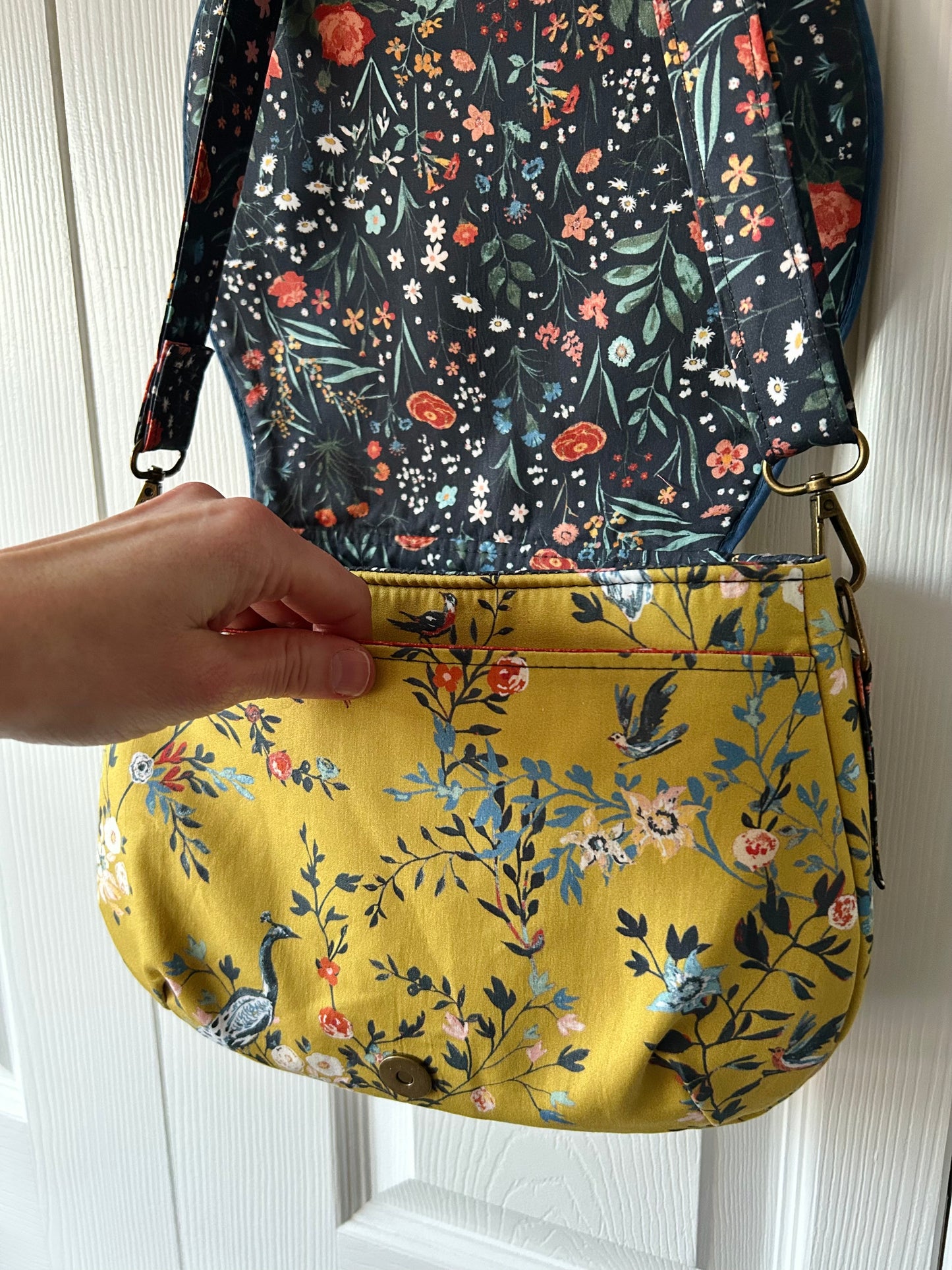 October Box - Sew your own Saddle Bag