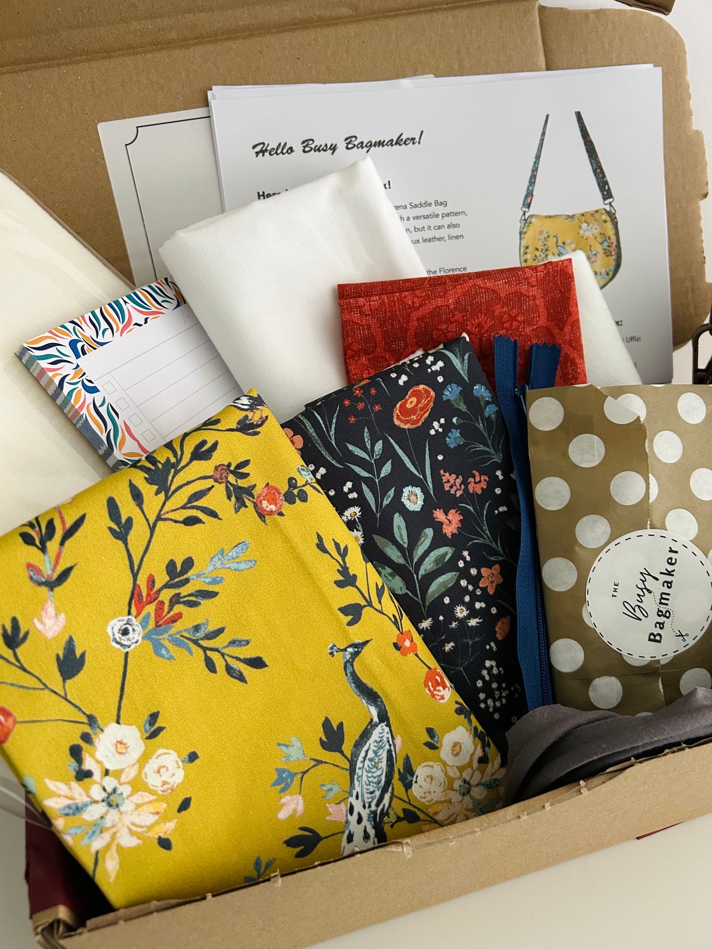 The Busy Bagmaker Subscription Box