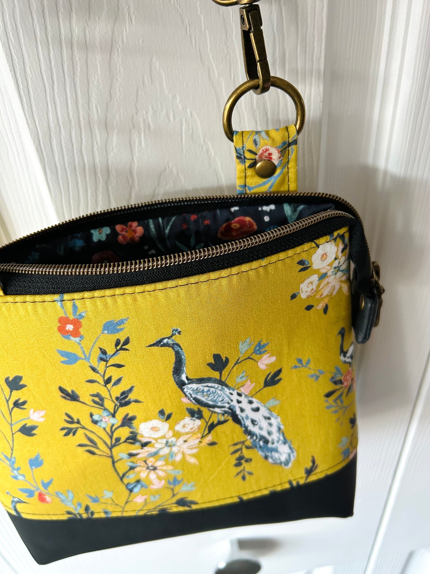 Peacocks Small Crossbody Bag