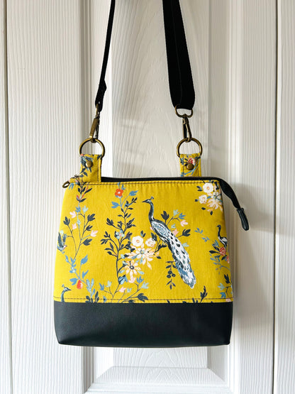 Peacocks Small Crossbody Bag