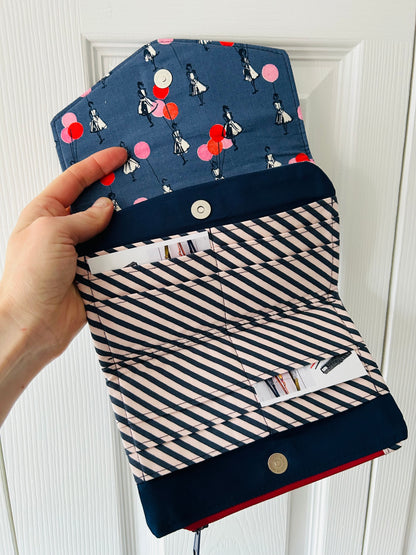 Vintage Ladies Phone Clutch Wallet