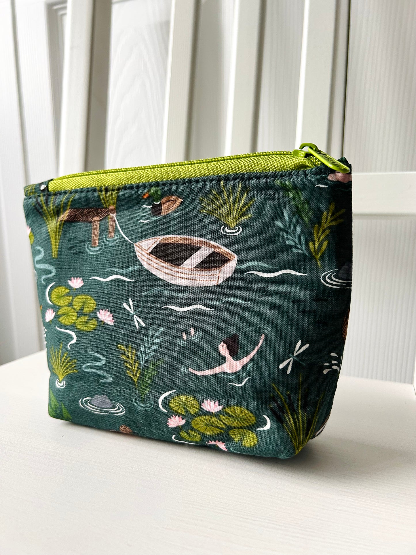 Wild Swim Make Up Bag - with waterproof lining