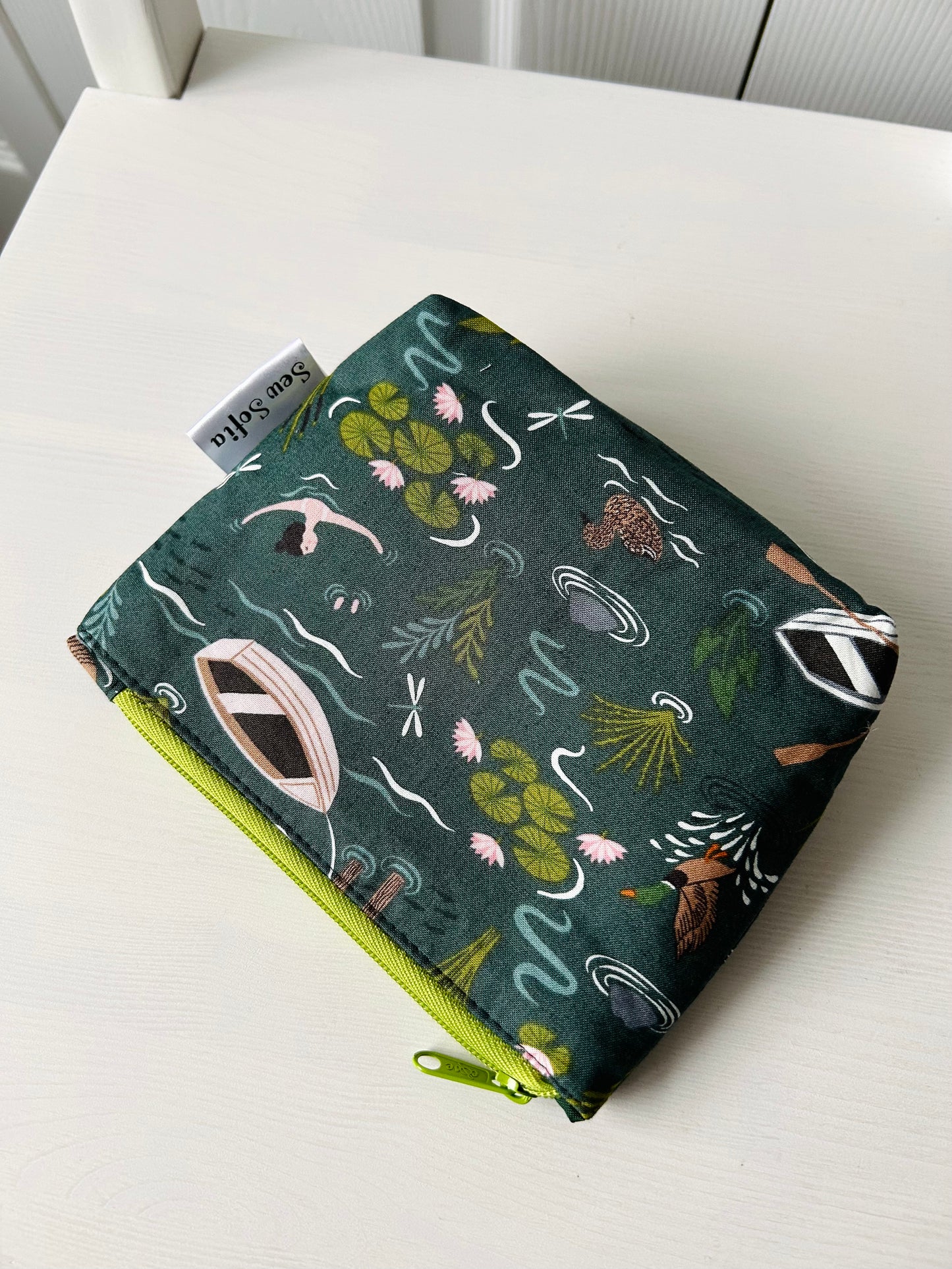 Wild Swim Make Up Bag - with waterproof lining