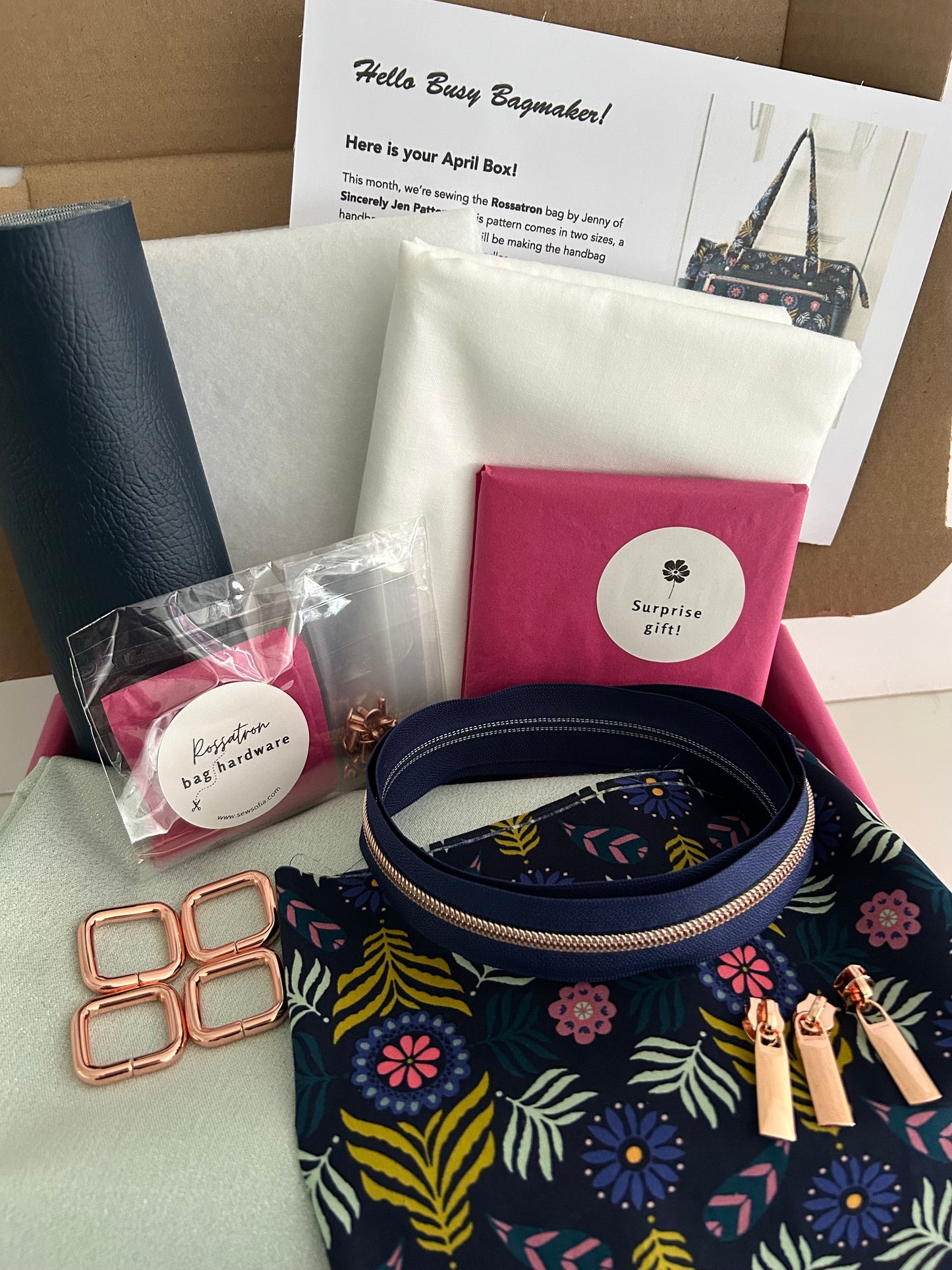 The Busy Bagmaker Subscription Box