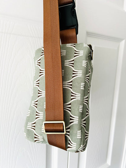 Handmade Crossbody Sling & Waist Bag - Fishtails
