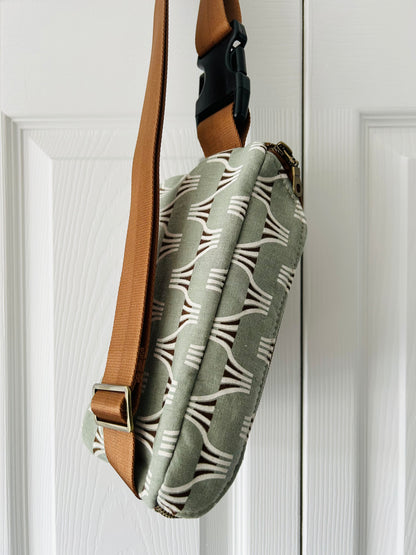Handmade Crossbody Sling & Waist Bag - Fishtails