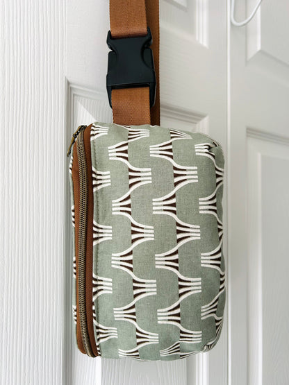 Handmade Crossbody Sling & Waist Bag - Fishtails