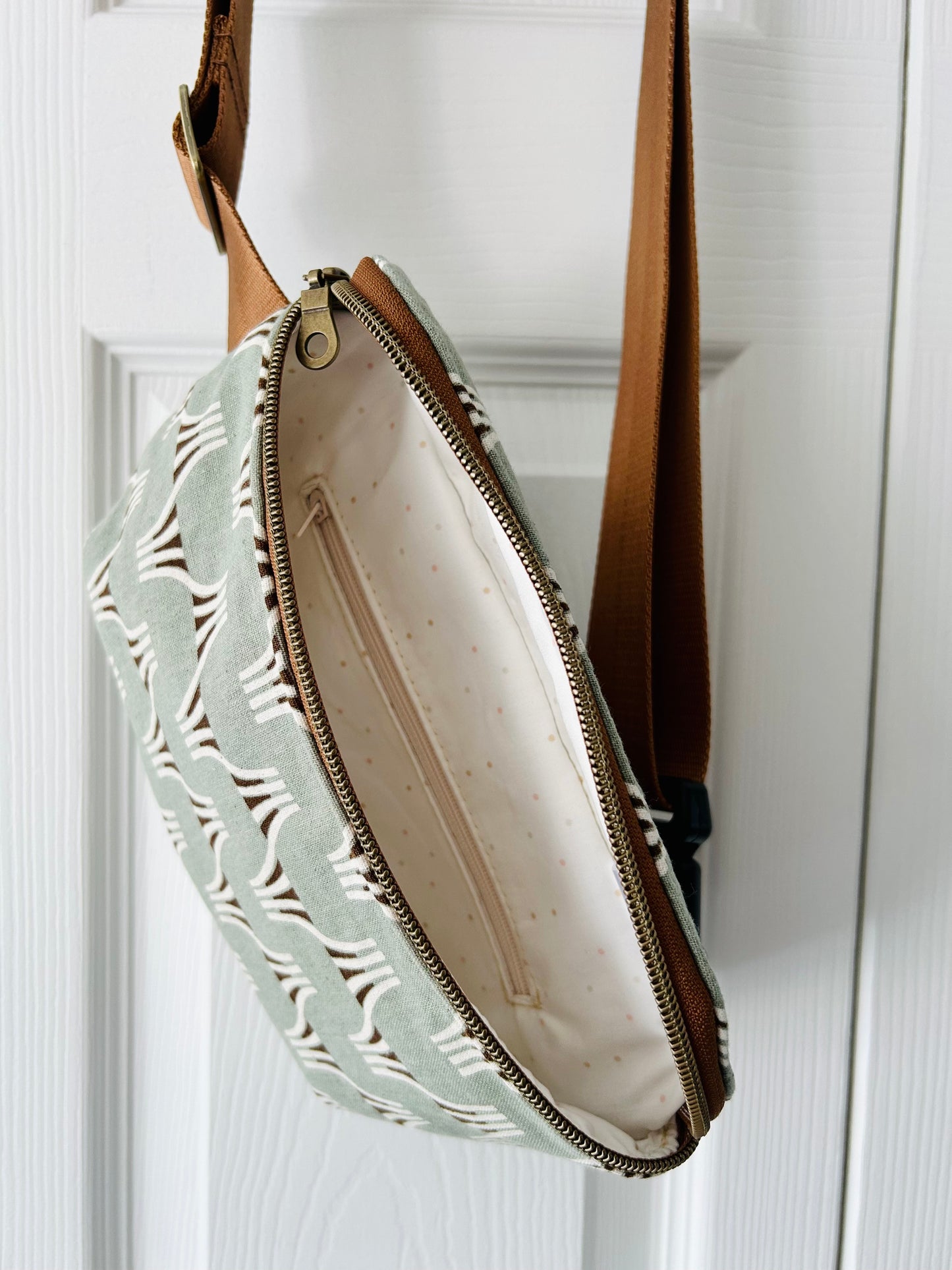 Handmade Crossbody Sling & Waist Bag - Fishtails