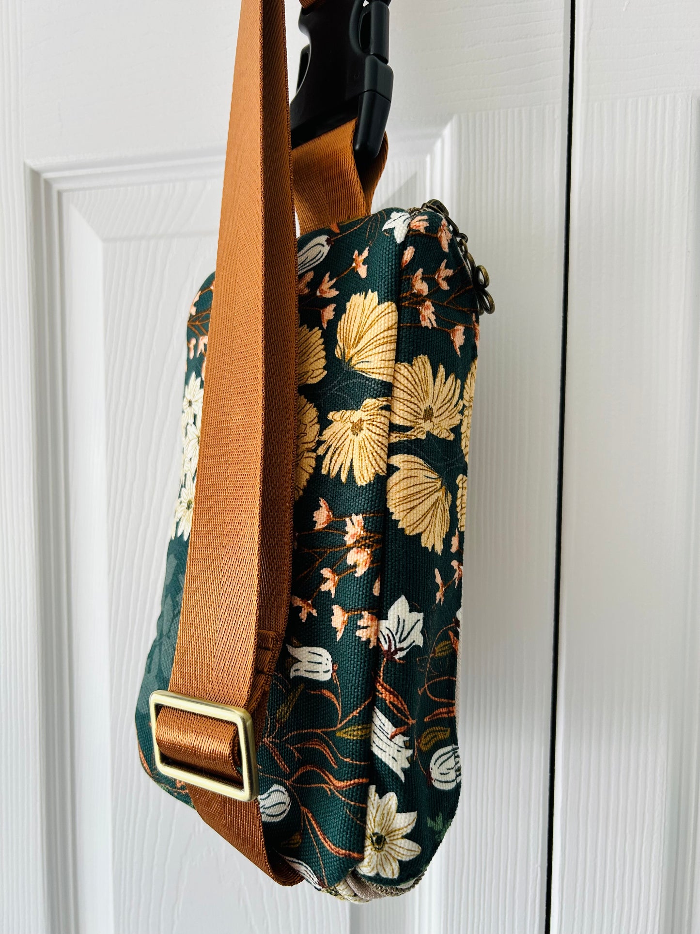 Handmade Crossbody Sling & Waist Bag - Wildflowers