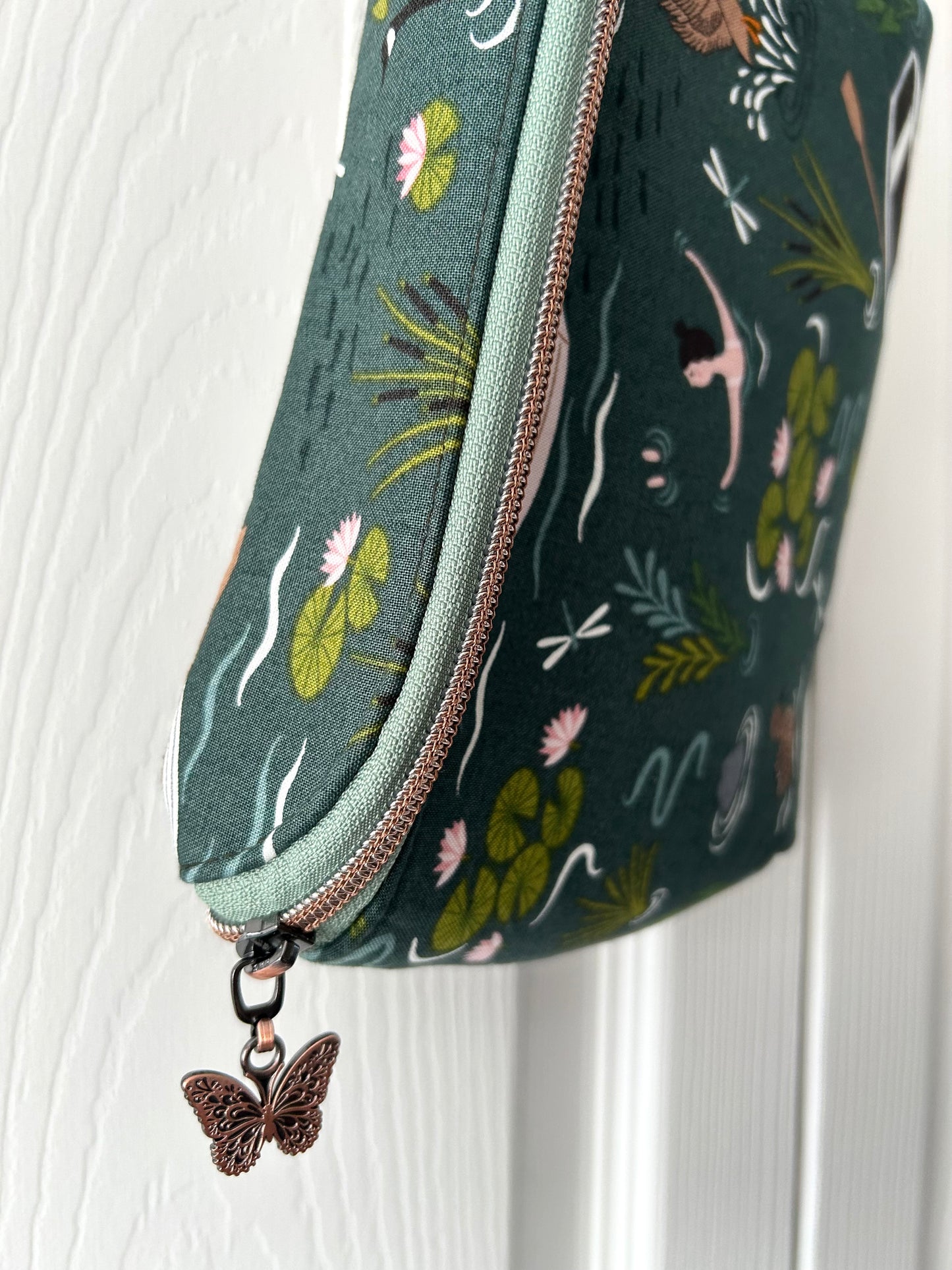 Wild Swim waist or crossbody bag - butterfly zip pull