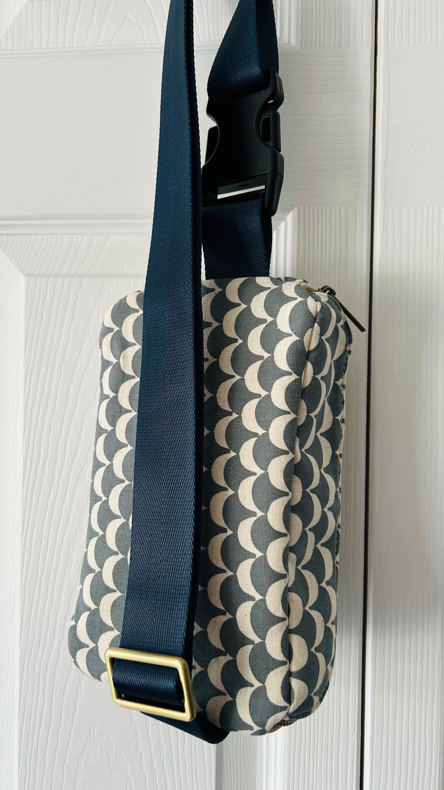 Handmade Crossbody Sling & Waist Bag - Waves