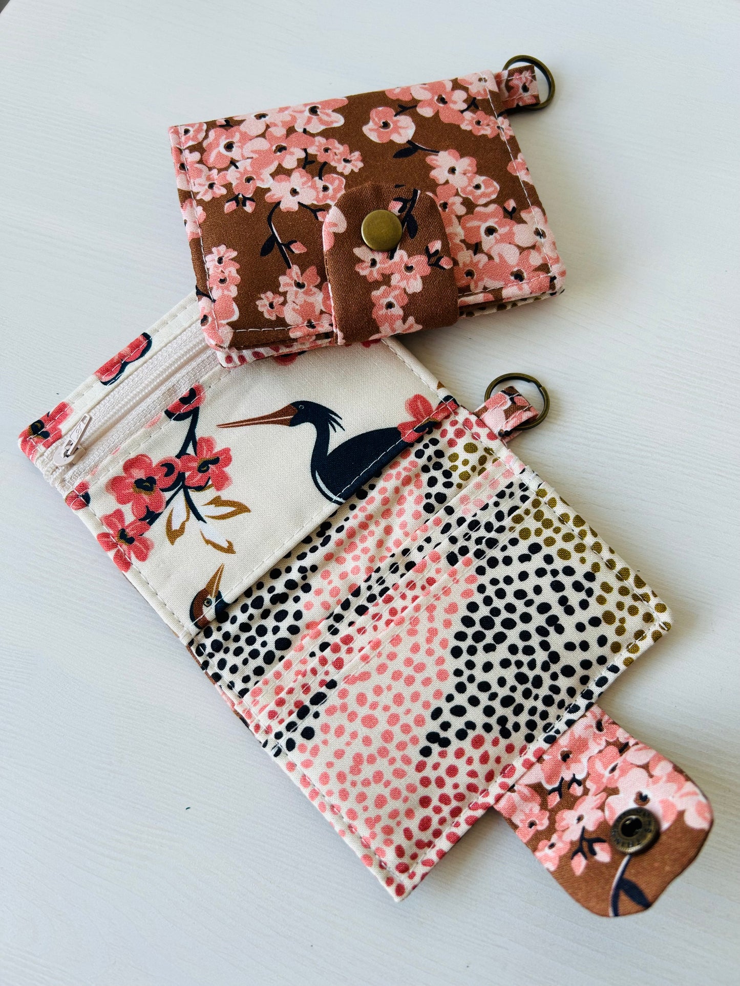 Cherry Blossom mini wallet
