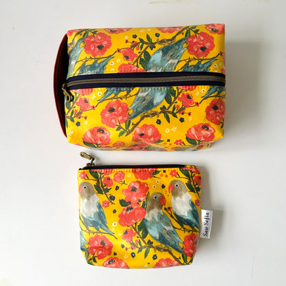 Love Birds Toiletry Bag Gift Set