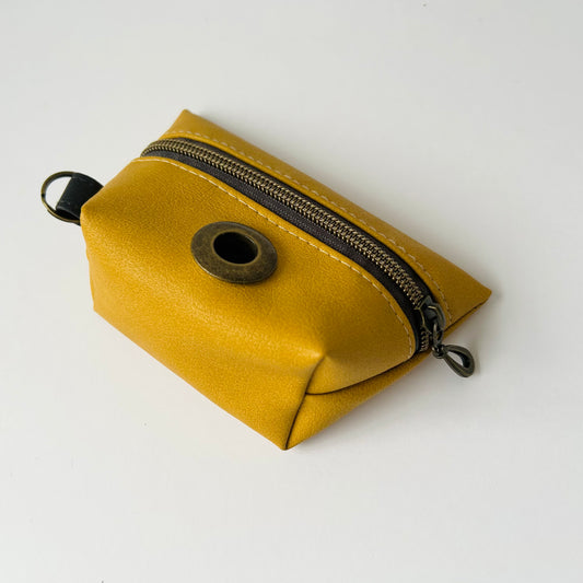 Mustard Yellow Dog Walking Pouch