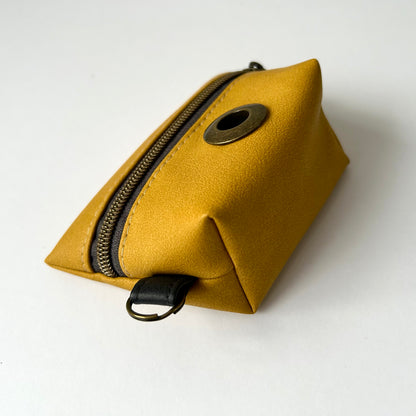 Mustard Yellow Dog Walking Pouch