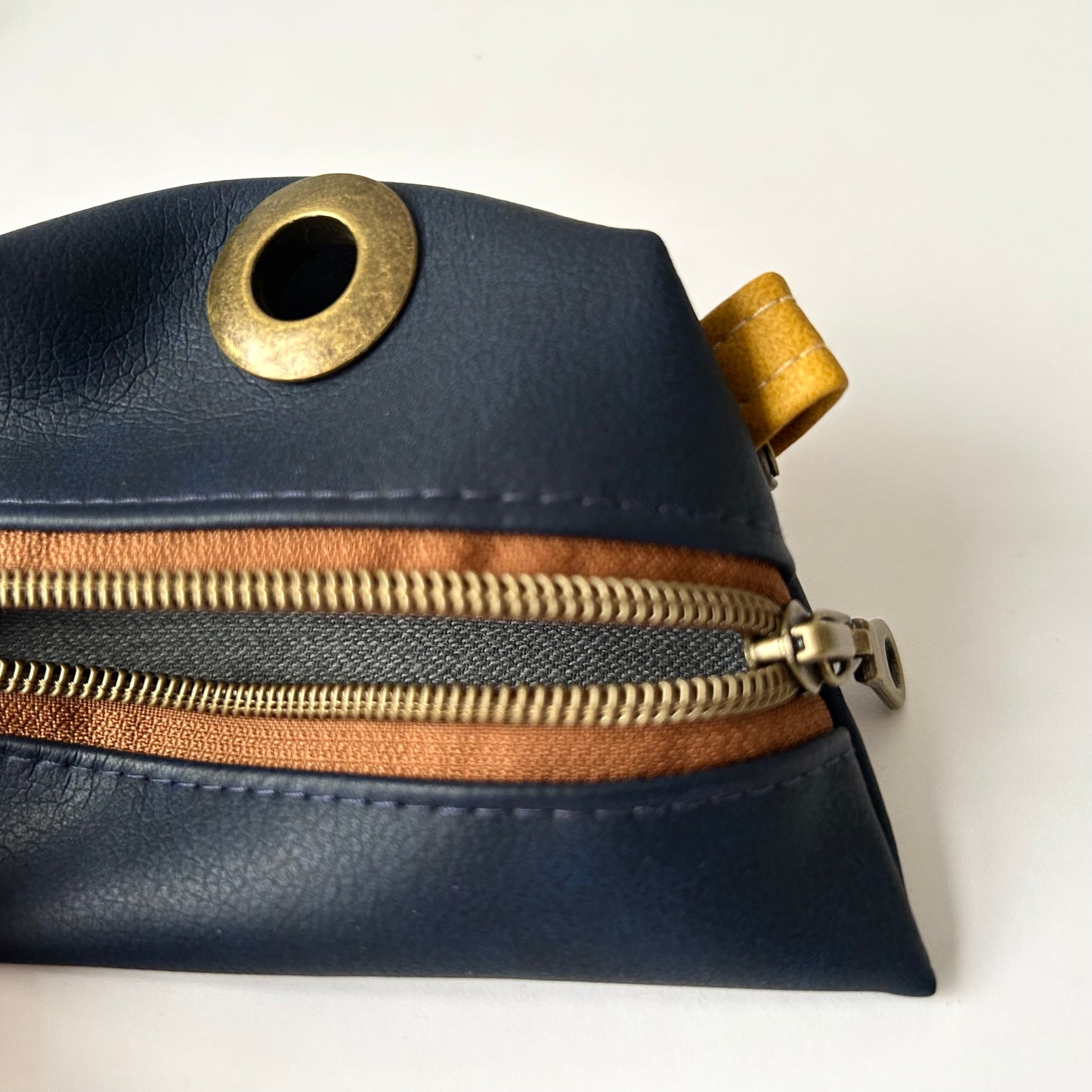 Navy Dog Walking Pouch