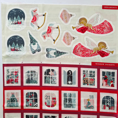 Advent Calendar Panel - two yard fabric bundle