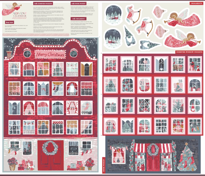 Sew your own Advent Calendar - smaller kit
