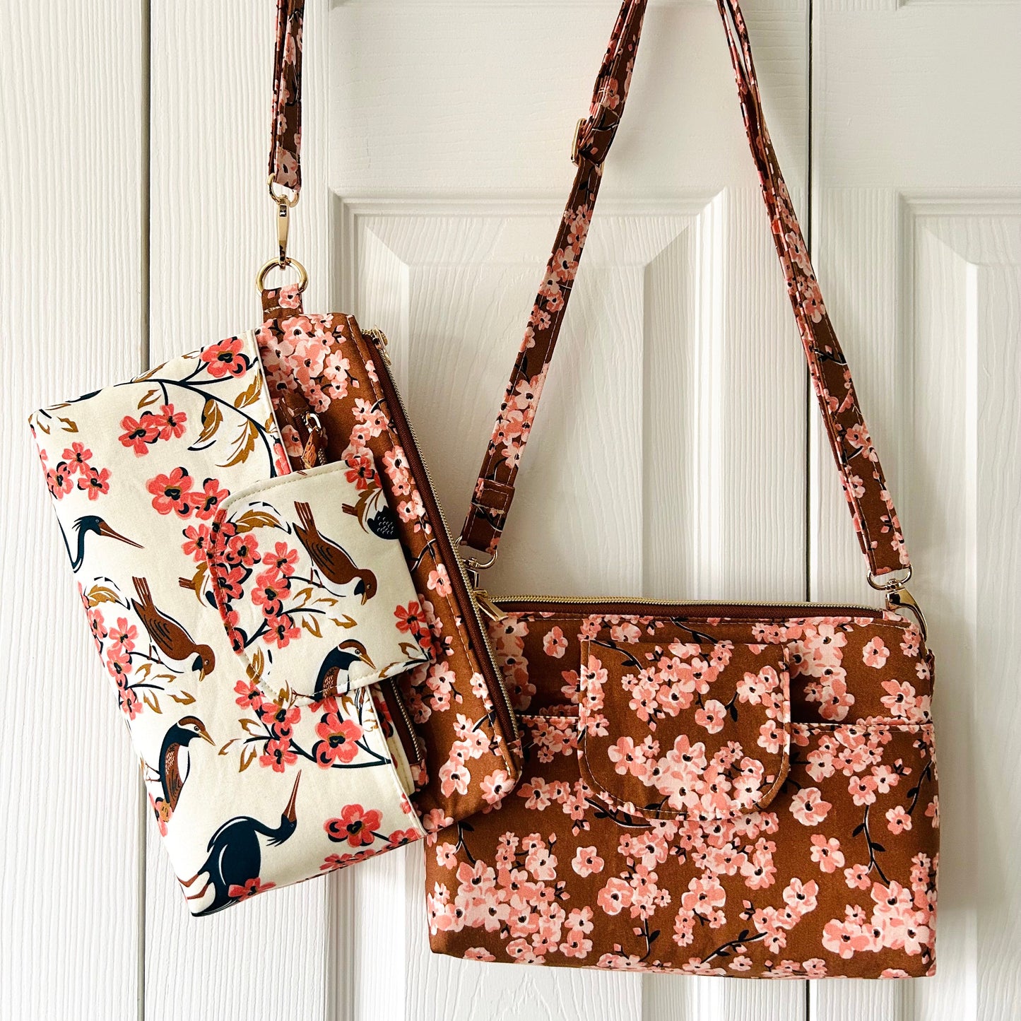 February Box - Sew your own Zipped Pouch Set
