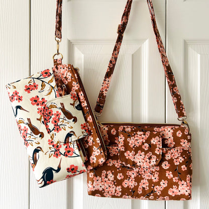 February Box - Sew your own Zipped Pouch Set